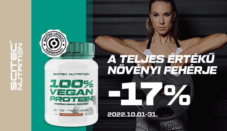 Maradjon formában ősszel is a Scitec Nutrition kedvezményeivel!