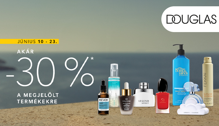 Beauty kedvencek akár 30% kedvezménnyel