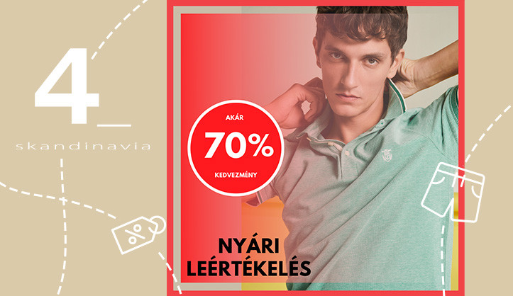 Akár 70% kedvezmény a 4_skandinaviában!