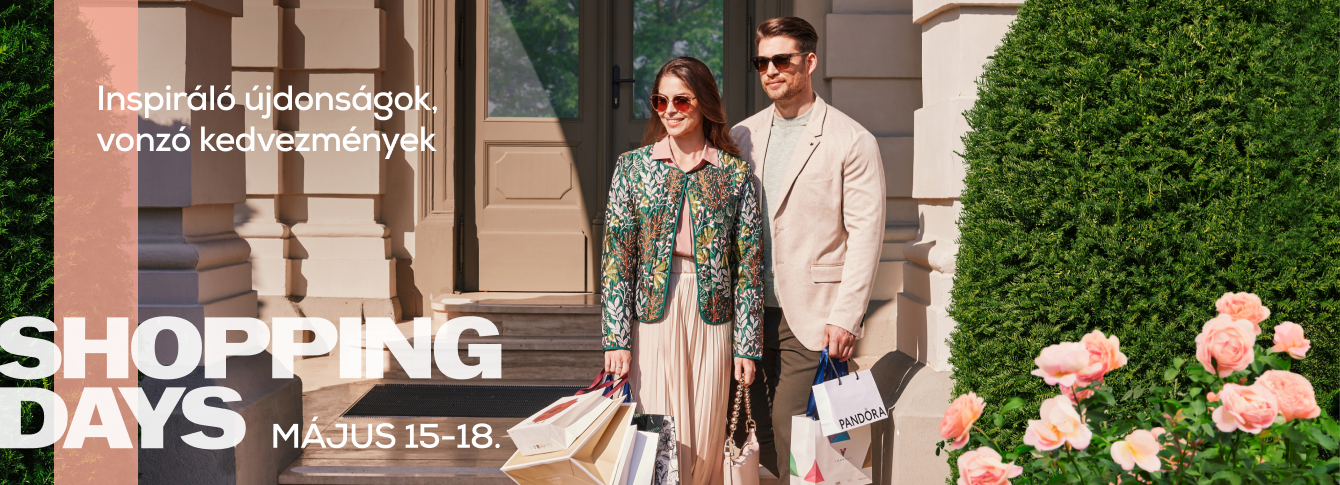 Májusban újra Shopping Days a MOM Parkban!