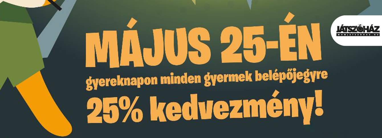 Gyermeknapi kedvezmény a MOM Játszóházban
