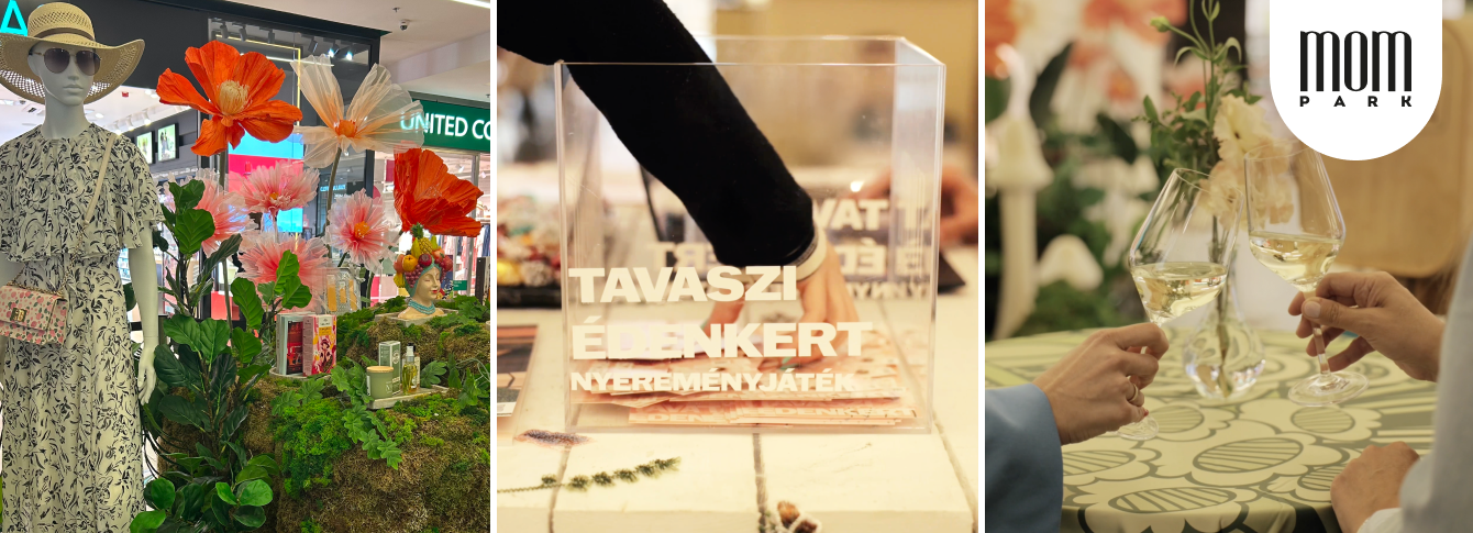 Megidéztük a tavaszt a MOM Park édenkertjében