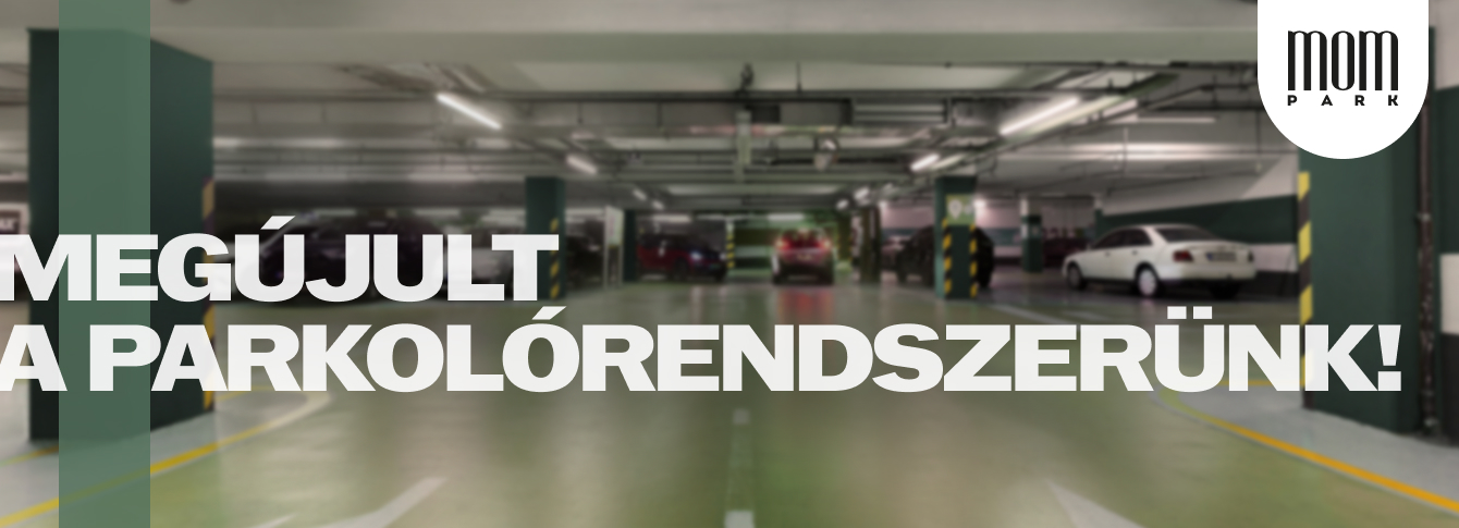 Megújult a parkolórendszerünk!