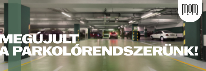 Megújult a parkolórendszerünk!