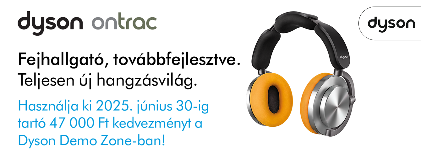 Kihagyhatatlan kedvezmény a Dyson fejhallgatójára
