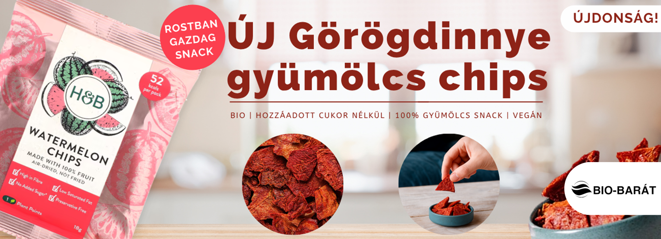 Egy igazi nyári nassolnivaló: görögdinnye chips