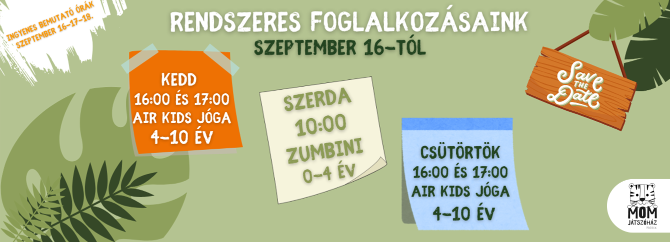 Őszi kalandok a MOM Játszóházban