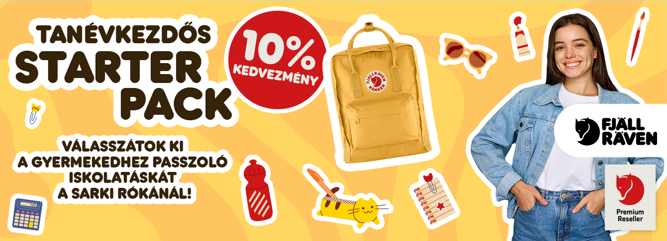 Fjällräven Kånken hátizsákok kedvezményesen