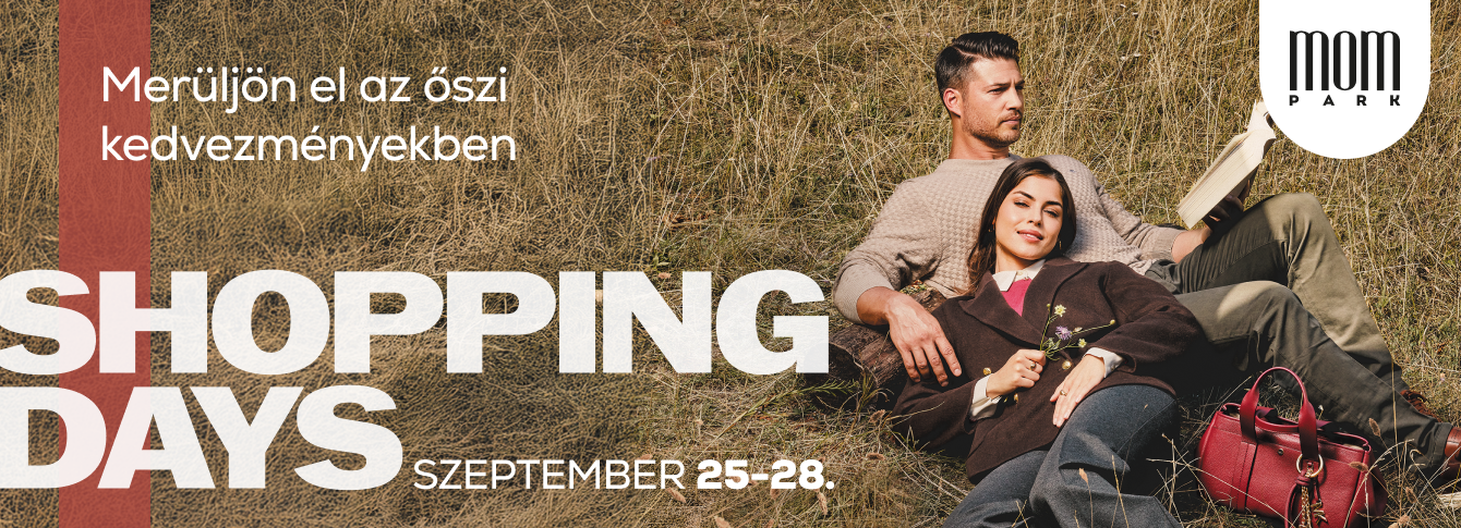 Szeptemberben jön a Shopping Days!
