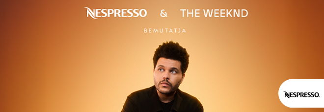 Már kapható a Nespresso és The Weeknd közös kollekciója Már kapható a Nespresso és The Weeknd közös kollekciója