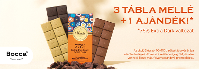 3+1 Venchi-akció a BOCCA Gourmet Stories-ban 3+1 Venchi-akció a BOCCA Gourmet Stories-ban