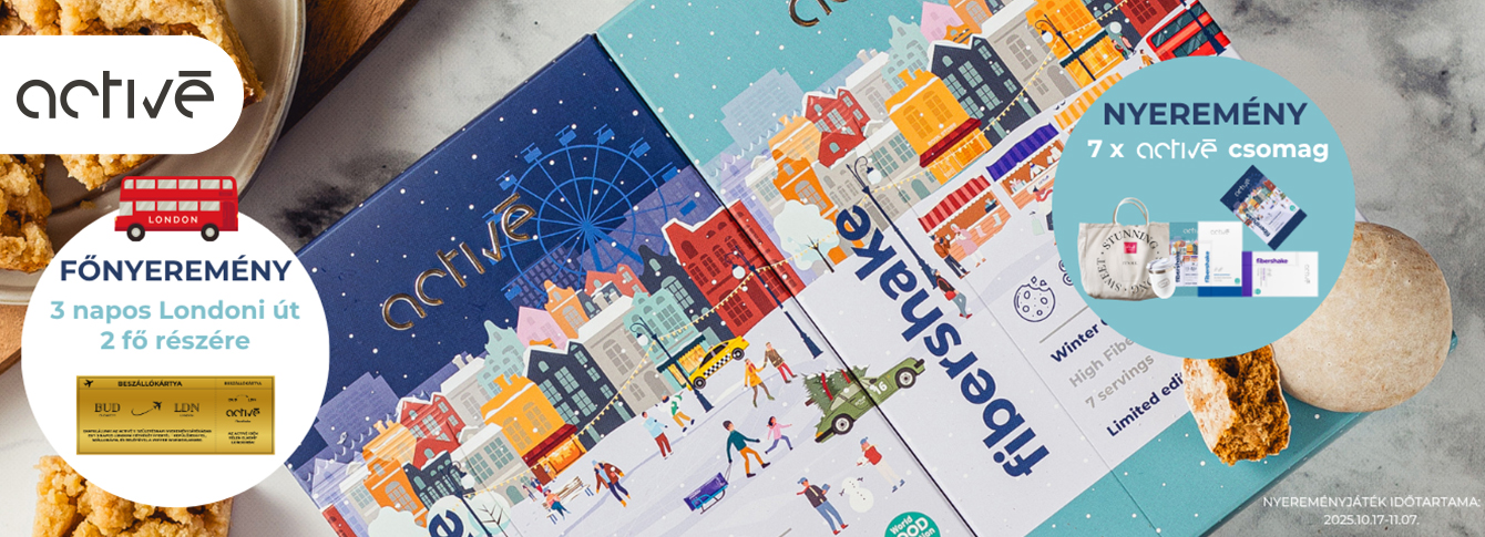 Limitált téli ízekkel és nyereményjátékkal ünnepel az activé FiberShake Limitált téli ízekkel és nyereményjátékkal ünnepel az activé FiberShake