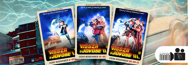 A Vissza a jövőbe trilógia újra a moziban!