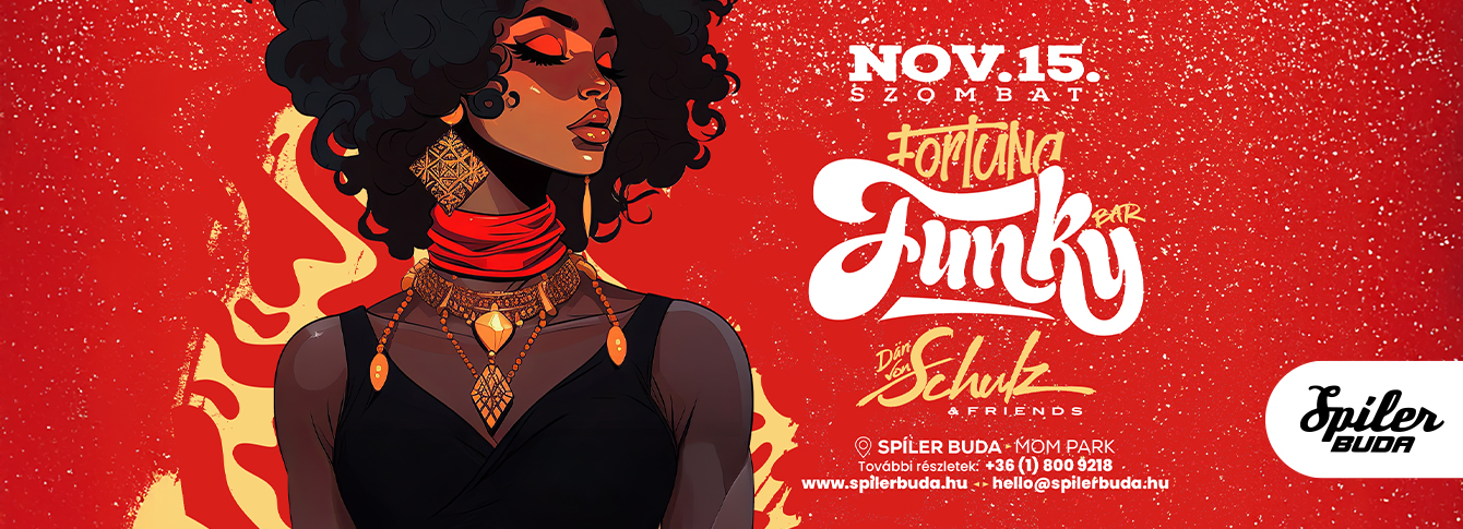 Fortuna Funky Bar a Spíler Budában!