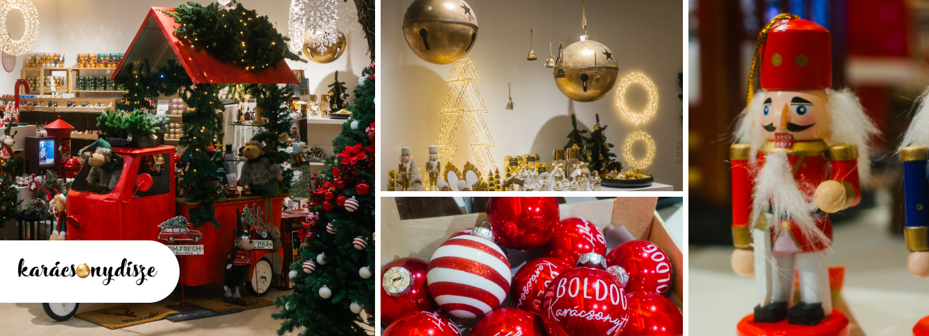 Megnyitott a karácsonydísze a MOM Parkban