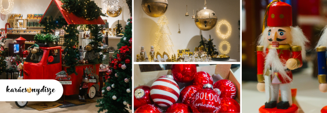 Megnyitott a karácsonydísze a MOM Parkban