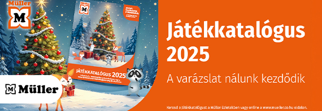 Megjelent a Müller új játékkatalógusa