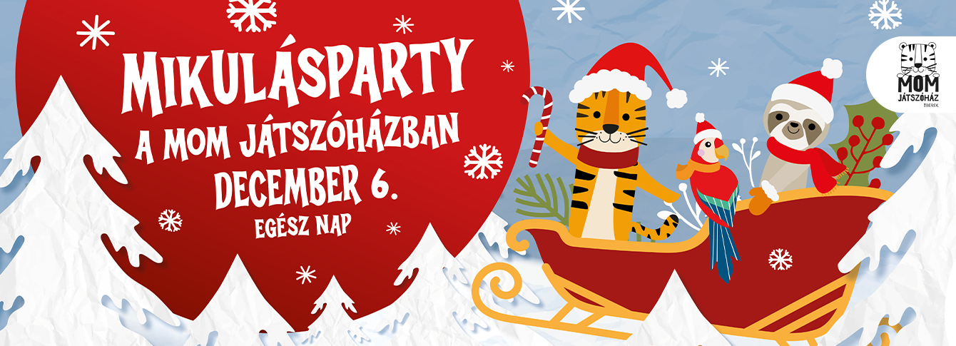 Mikulás Party a MOM Játszóházban