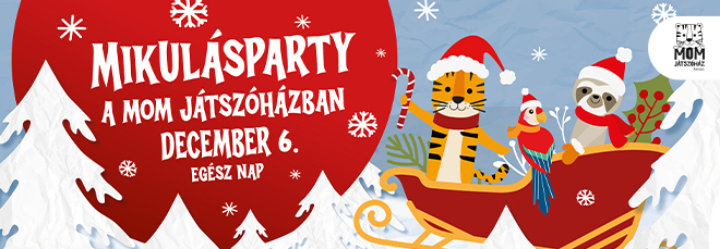 Mikulás Party a MOM Játszóházban