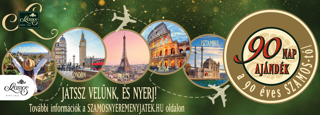 Szamos 90 – indul a születésnapi nyereményjáték!