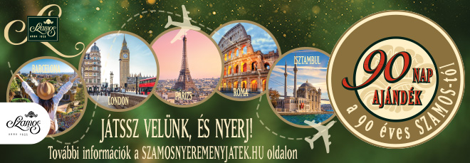 Szamos 90 – indul a születésnapi nyereményjáték!