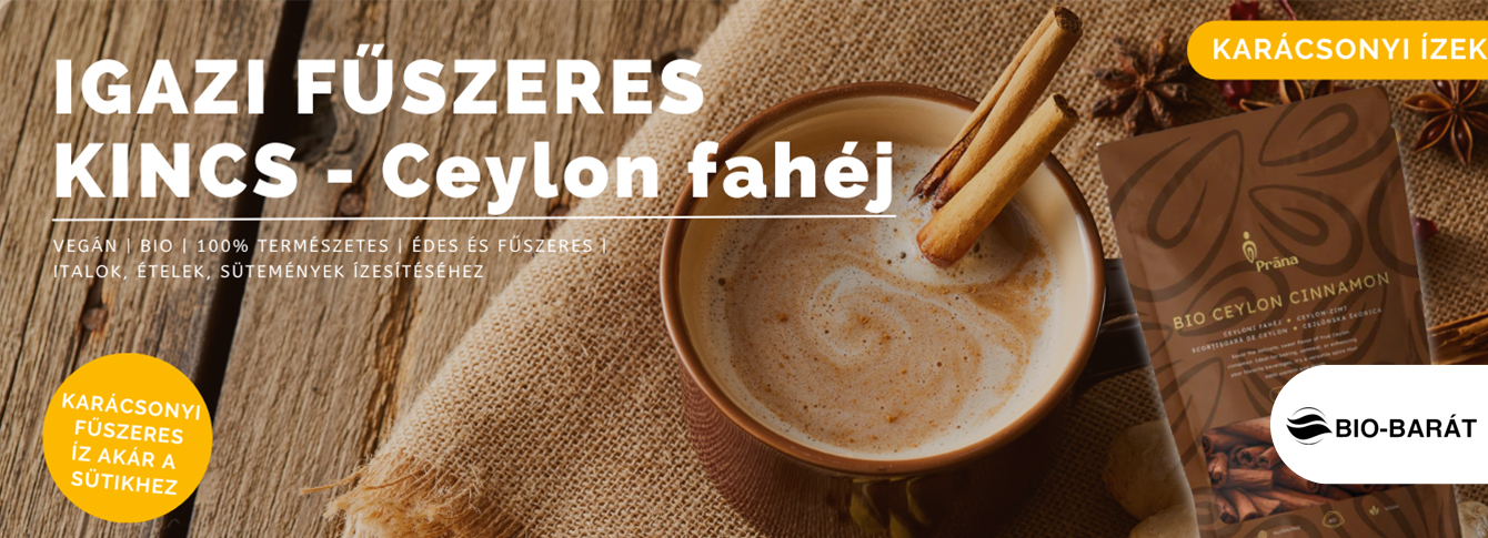 Lágy, természetes fűszerélmény: Bio Ceylon Fahéj
