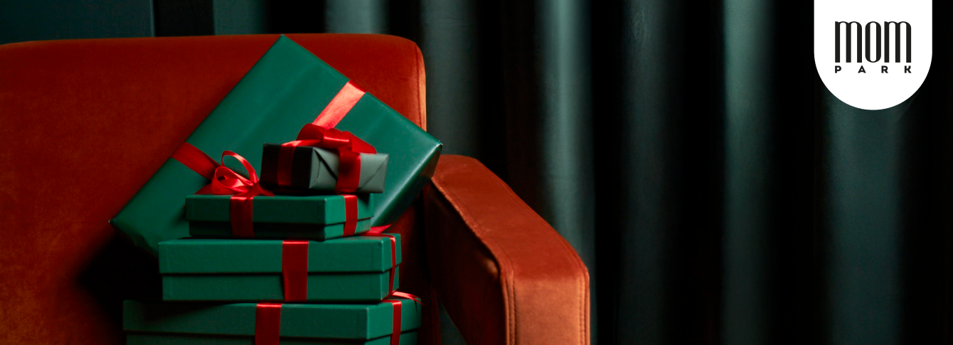 Ünnepi csomagolóstand a Lounge területén