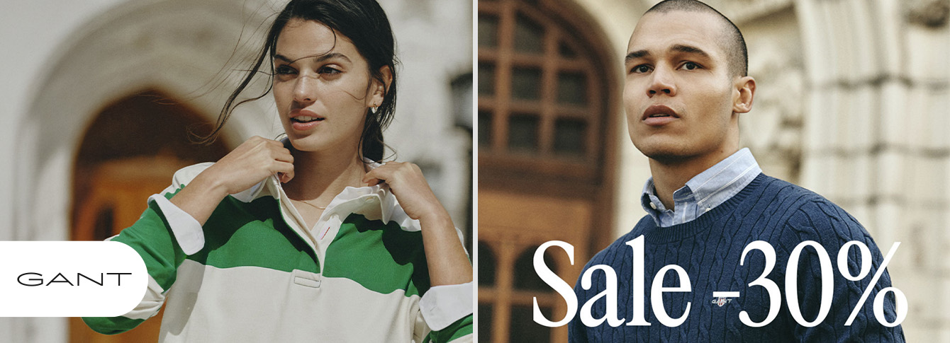 Kedvezmények a GANT üzletében!