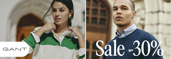 Kedvezmények a GANT üzletében!