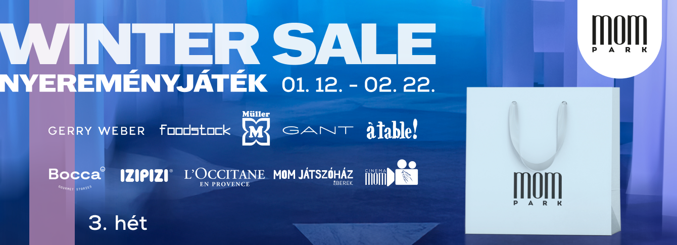 Vegyen részt Winter Sale nyereményjátékunkon!