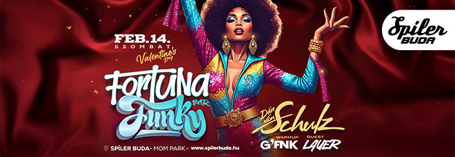 Valentin-napi Funky Party a Spíler Budában