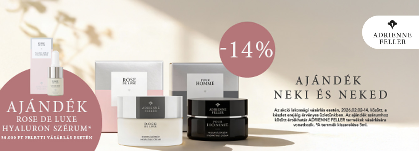 Valentin-napi kedvezmények az ADRIENNE FELLER Store-ban