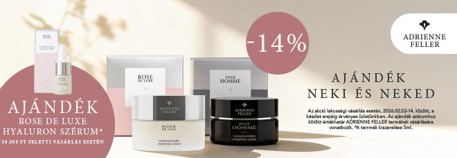 Valentin-napi kedvezmények az ADRIENNE FELLER Store-ban