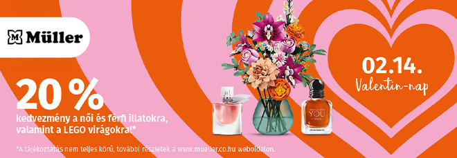 Kedvezményes meglepetések a Müller kínálatában