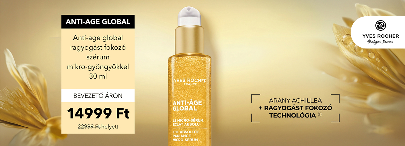 Újdonság az Yves Rocher üzletében