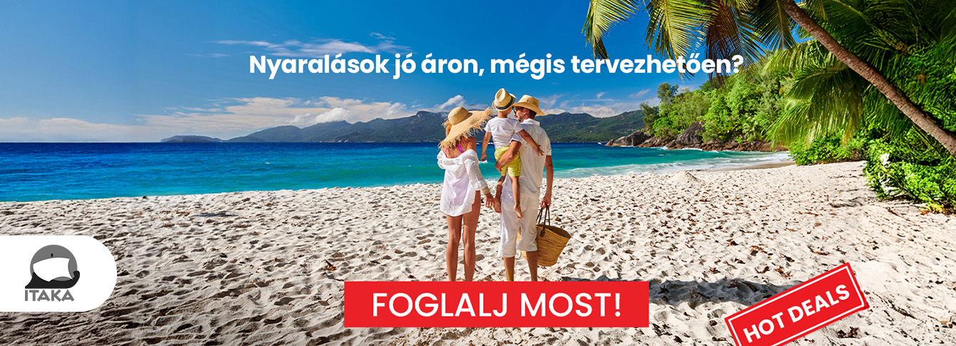 Tervezze meg időben a nyarat: kedvező ajánlatok az ITAKA-nál 