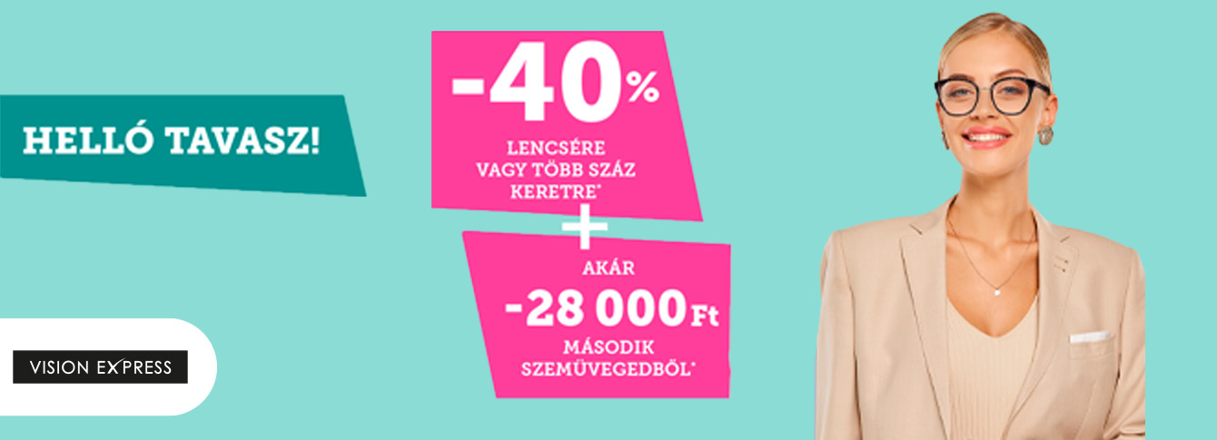 Fedezze fel a Vision Express kínálatát és kedvezményeit