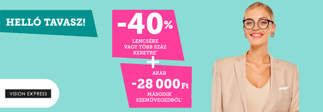 Fedezze fel a Vision Express kínálatát és kedvezményeit