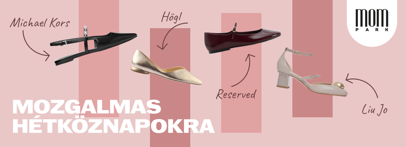 Nőies, kényelmes cipők a mindennapokra