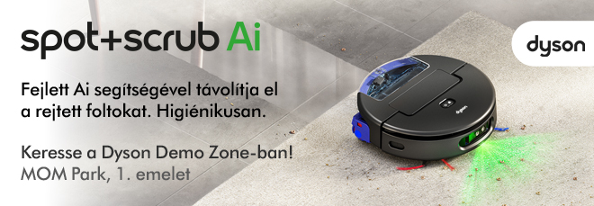 A porszívózás jövője a Dyson Spot+Scrub Ai-jal kezdődik