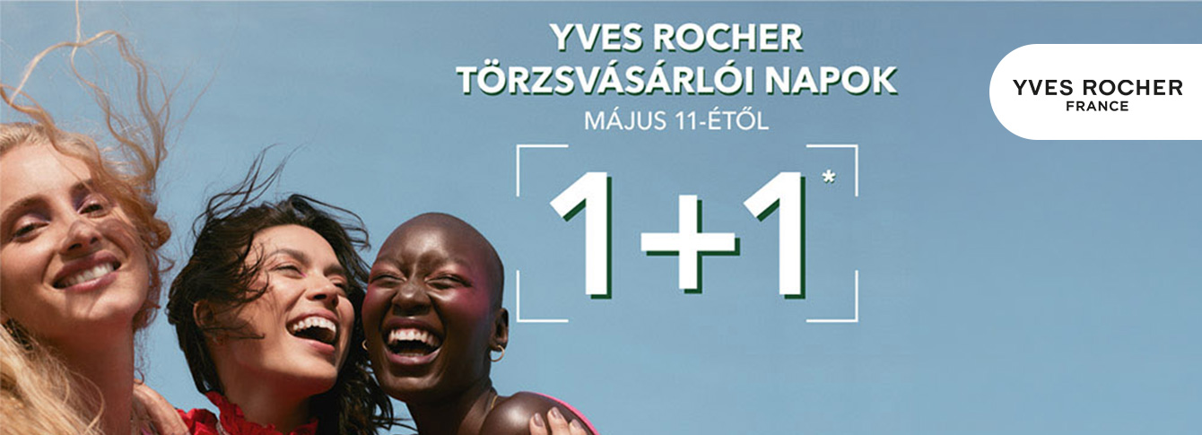 Frissítő kedvezmények a Yves Rocher üzletében