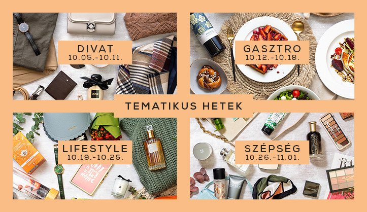 Hamarosan kezdődnek a Tematikus Hetek!
