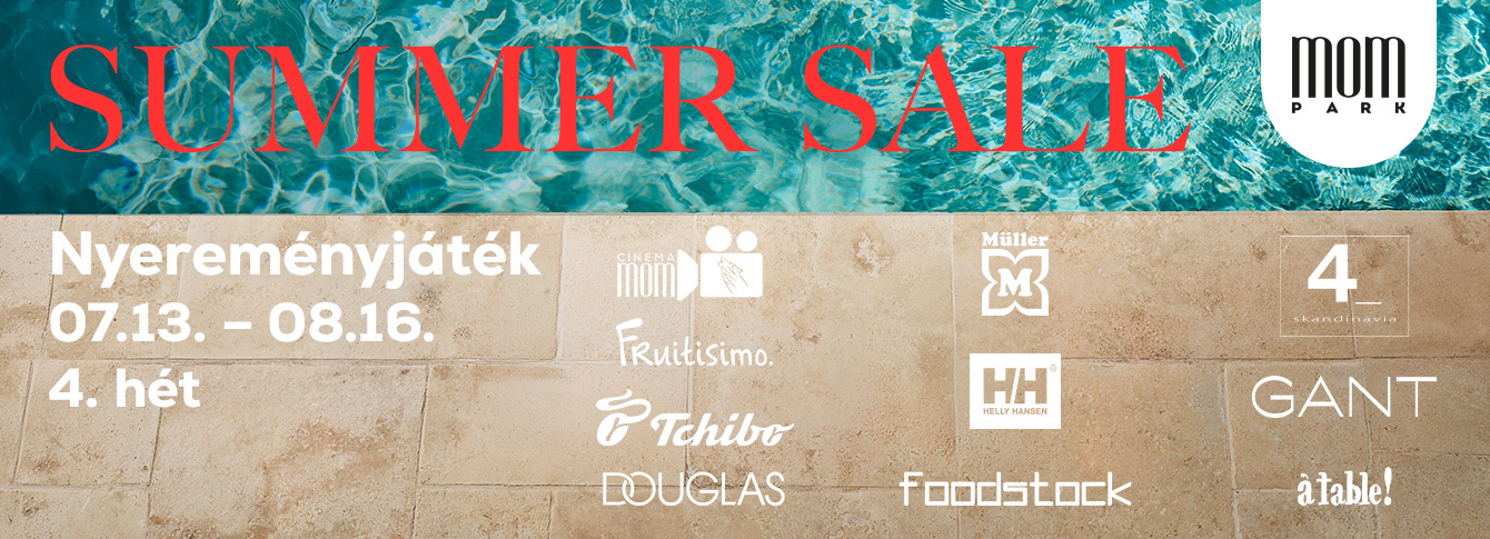 A Summer Sale 4. hete újabb stílusos nyereményekkel várja