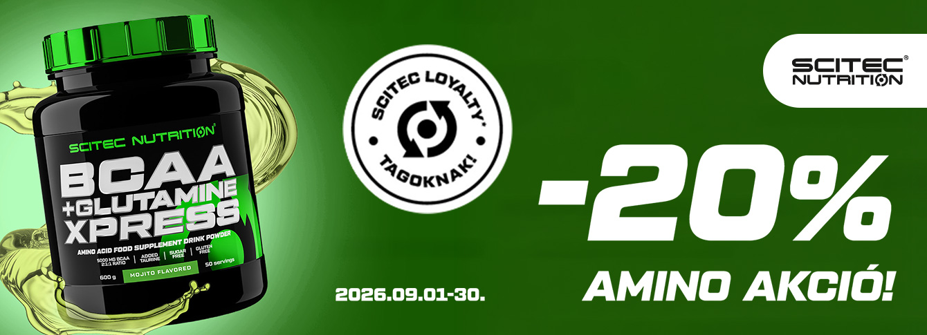 BCAA + Glutamine Xpress most kedvező áron a Scitec üzletében