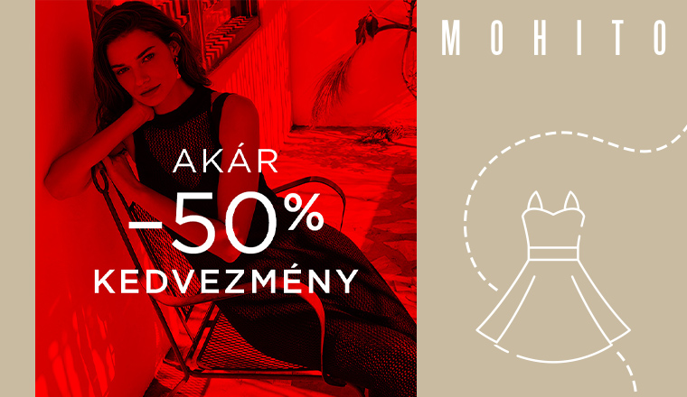 Nyári Mohito-outfitek, akár 50% kedvezménnyel!