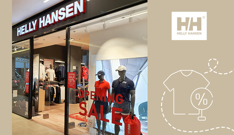 Új helyen várja vendégeit a Helly Hansen