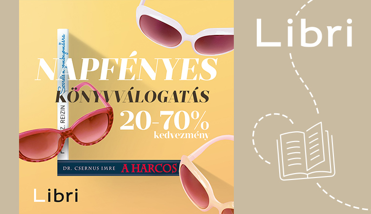 Hűsítő nyári könyvakció a Libriben!